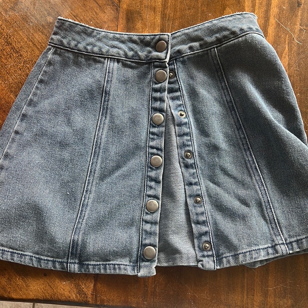 Perfect condition vintage Brandy Melville jean mini skirt